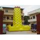 yello clour inflatable climbing wall , rock climbing wall , rock climbing wall price