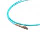 OM3 Simplex PVC LSZH Fiber Optic Patch Cable LC/UPC-LC/UPC For Equipment