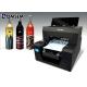Mini Glass Bottle A3 UV Flatbed Inkjet Printer , DIY UV Led Printer AcroRip9.0 Software