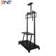 210cm Adjustable Cart Mobile TV Stand With Wheels