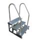 Outdoor Hot Tub Ladder Bathtub Step Stair With Armrest Support
