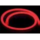 Flexible PVC Red 12V AC / 24V AC IP66 2.88w/m neon LED light fixture for building, hotel