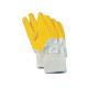 8.5, 9, 9.5, 10, 10.5 inch woven lining latex Chemical Resistant Gloves / Glove 52101