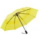 Foldable Fiberglass Ribs Pongee Compact Windproof Umbrella