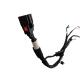Black Rear View Mirror Wiring Harness Corrosion Resistant With Customizable Design