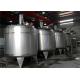 3000L 4000L 5000L Stainless Steel Storage Tanks For Foods / Dairy Products
