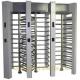 RS232 IC Cards Full Height Turnstile with Door Access Control for Office Building CE OEM
