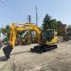 1100rpm Hydraulic Crawler Excavator Mini Household Excavator With Rubber Track