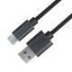 Black Kevlar Charging Cord , 5G 3Feet Usb 3.0 Fast Charging Cable