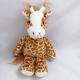 Plush Giraffe with Export License and Harmless Material for Home Decoration