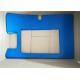 Large Blue Color Rectangle Custom Rubber Gaskets With 100% Rubber Material