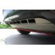 Stainless steel Car Bumper Protector , Custom Guard Board For Touareg 2011
