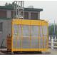 2000kg Single Cage Yellow Construction Material Hoists SC200 / 200 without VFD