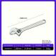 Electroplating Process 12 Inch Adjustable Wrench Seiko Forging