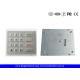 8 Pin SS Industrial Numeric Keypad with Flat Keys and Custom Layout
