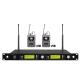 Performance Wireless Microphone System SR-410D LED screen alarm automatically