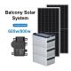 Germany Warehouse PV Solar System Balcony Power Plant 600W 800w Balkonkraftwerk