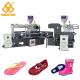 Rotary Two Color PVC Jelly Sandal Injection Molding Machine 4.3*3.3*2.9m / 2 Years Gurantee