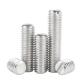 Slotted Flat Point Grub Screws DIN551 Stainless Steel Slotted Set Screw with Flat Point