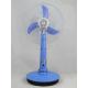 Modern Design Solar Powered Fan , 16 Inch 18 Inch Solar Dc Table Fan 12v