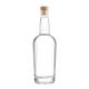 Transparent Glass Products 500ml 750ml 1000ml Round Empty Tequila Bottle and Spray Cap