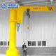 360 Degree Swivel Jib Crane 2 Ton Column Ground Mounting With Electric Hoist