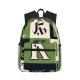 Adjustable Shoulder Strap Fabric School Book Bags with All Over Print Sublimation Design