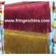 Fluorescent color high quality OEM decorative gimp fringe for curtain decoration