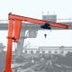Wall Cross Travelling Jib Crane with Wire Rope Electric Chain Hoist from Henan