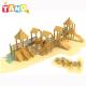 Children Like Kids Outdoor Play Equipment Wooden Series Slide For 3-12 Years