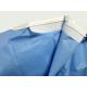 Soft Disposable Operating Gowns , Medical Gowns Highly Breathable with loop and hoop