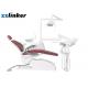 LK-A11 Double Arm 440mm Glass Spittoon Dental Chair Unit