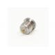 Stainless Steel SMP Male Connector Thread-In Mount Straight Terminal RF Connector