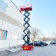 2000kg Loder Weight All Terrain Hydraulic Track Crawler Lift Platform for Aerial Work