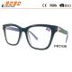 Retro fashionable reading glasses ,made of PC big frame ,metal hinge,Power rang : 1.00 to 4.00D