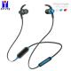Black Blue Anti Drop Sports Bluetooth Earphones BT5.1 110mAH Battery