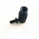 Knurled Finish Carbon Steel Ball Joint Female Quick Release Socket Blackening