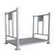 ISO Movable 1500mm Height 4 Layers Stackable Steel Racks