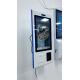 27Inch WiFi Wall Mount Self Service Payment Kiosk In PC or Android Custom Color