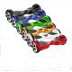 2 wheel 6.5 inch self balancing stand up electric hoverboard electric smart  scooter