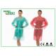 PP MP TVK Disposable Laboratory Coats With Shirt Collar