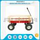 Various Colors Garden Utility Cart Wagon Steel Mesh Bed 150kg  Load Capacity