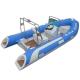 2022  orca inflatable  boat  480cm length with light arch  rib480A with teak floor
