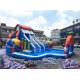 House Shaped Slide Portable Inflatable Water Park Aquapark inflatable water amusement park For Outdoor Ground