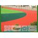 IAAF Professional Rubber Running Track Material Anti UV Long Life For Sports