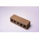 Different Textures Extruded Clay Hollow Blocks With 5 Holes