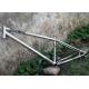 BMX Chromoly Steel Dirt Jump Bike Frame 26 Inch Smooth / Flat Welding