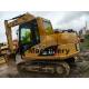 0.3m³ Used 7 Ton Excavator For Sale , Small CAT 307D Excavators Original Color