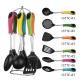 Sustainable Kitchen Utensil Set for Home Cooking Plastic Cooking Tools and Accessories