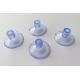 35mm Eco Friendly Plastic Vacuum Cup , Vertical Hole Glass Holding Suction Cups